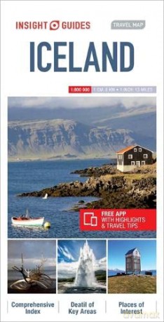 Insight Guides Travel Map Iceland (Insight Guides Travel Maps) - Insight Guides [KSIĄŻKA]