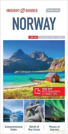 Insight Guides Travel Map Norway (Insight Guides Travel Maps) - Insight Guides [KSIĄŻKA]