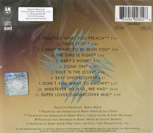 Barry White: The Icon Is Love [CD]