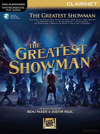 Instrumental Play-Along: The Greatest Showman - Clarinet (Book/Online Audio) (Hal-Leonard Instrumental Play-Along) - Benj Pasek [KSIĄŻKA]
