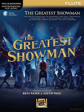 Instrumental Play-Along: The Greatest Showman - Flute (Book/Online Audio) (Hal Leonard Instrumental Play-Along) - Benj Pasek [KSIĄŻKA]
