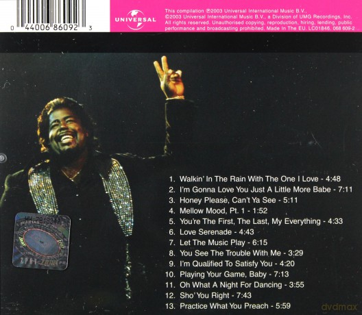 Barry White: Universal Master Collection [CD]