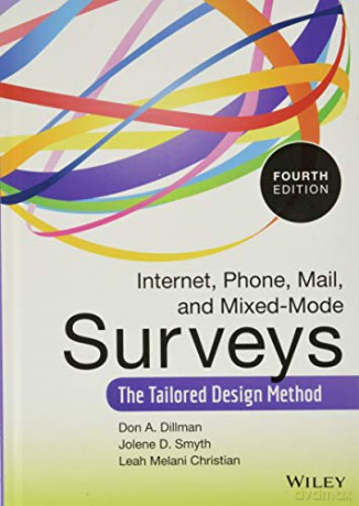 Internet, Phone, Mail, and Mixed-Mode Surveys: The Tailored Design Method - Don A. Dillman [KSIĄŻKA]