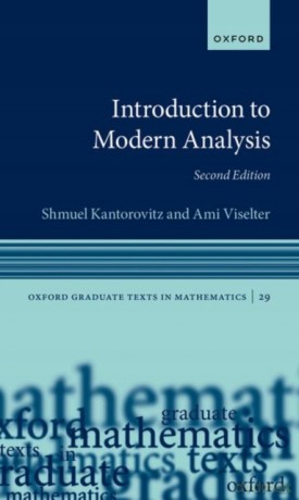 Introduction to Modern Analysis - Ami Viselter [KSIĄŻKA]