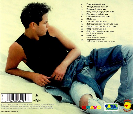 Bartek Wrona: Zapomniałaś [CD]