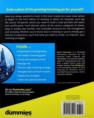 Investing in Shares For Dummies - David Stevenson [KSIĄŻKA]