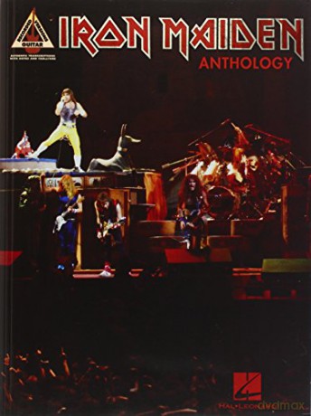 Iron Maiden Anthology Guitar Tab Guitar Recorded Versions Book [KSIĄŻKA]