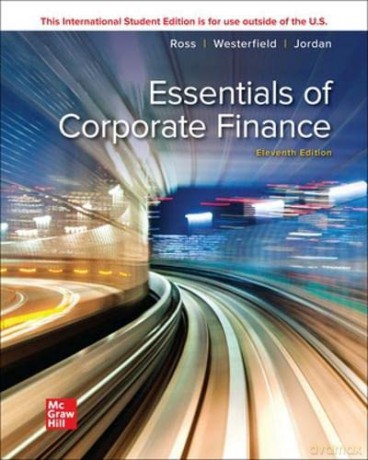 ISE Essentials of Corporate Finance - Stephen A. Ross [KSIĄŻKA]
