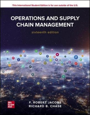 ISE Operations and Supply Chain Management - F. Robert Jacobs [KSIĄŻKA]