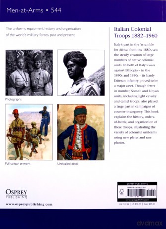 Italian Colonial Troops 1882-1960 (Men-at-Arms) - Gabriele Esposito [KSIĄŻKA]