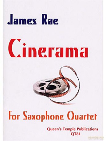 James Rae: Cinerama (Saxophone Quartet) - James Rae [KSIĄŻKA]