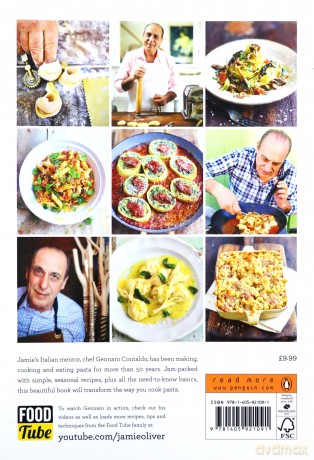 Jamie's Food Tube: The Pasta Book - Gennaro Contaldo [KSIĄŻKA]