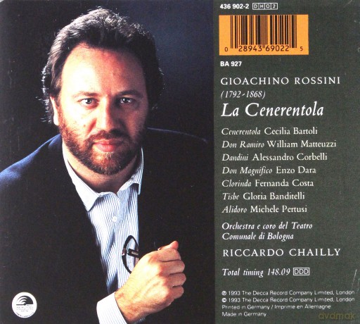 Bartolli: Rossini:La Cenerentola [2CD]