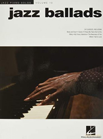 Jazz Piano Solos: Volume 10: Jazz Ballads (Jazz Piano Solos (Numbered)): Jazz Piano Solos Series Volume 10 [KSIĄŻKA]