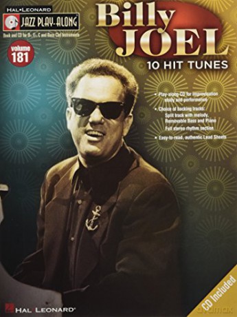 Jazz Play-Along Volume 181: Billy Joel (Hal Leonard Jazz Play-Along) - Billy Joel [KSIĄŻKA]