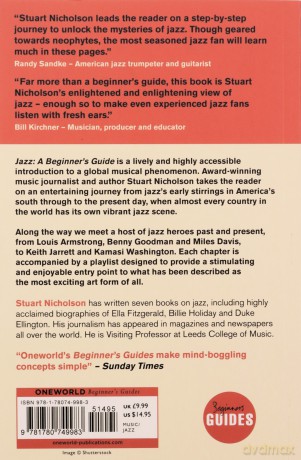 Jazz: A Beginner's Guide (Beginner's Guides) - Stuart Nicholson [KSIĄŻKA]