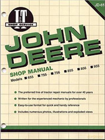 JD SRS 655 755 756 855 856&955 (I&t Shop Service Manuals) - J H Haynes [KSIĄŻKA]