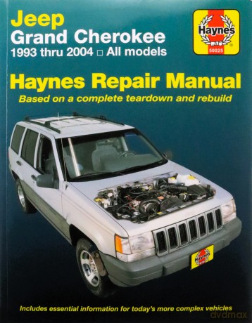Jeep Grand Cherokee 1993 - 2004 Haynes Repair Manual - Haynes [KSIĄŻKA]