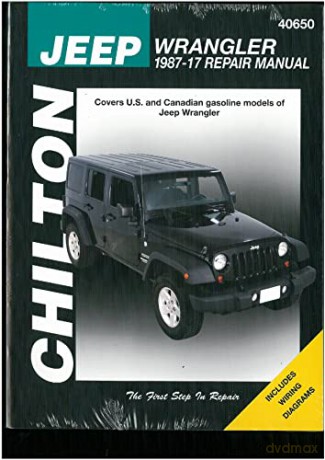 JEEP WRANGER AUTOMOTIVE REPAIR MANUAL [KSIĄŻKA]