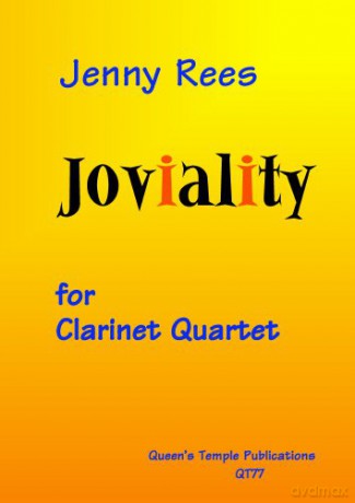 Jenny Rees: Joviality (Clarinet Quartet) - Jenny Rees [KSIĄŻKA]