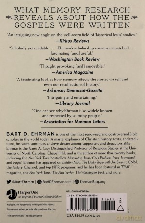Jesus Before The Gospels: How The Earliest Christians Remembered, Changed, And Invented Their Stories Of The Savior - Bart D. Ehrman [KSIĄŻKA]