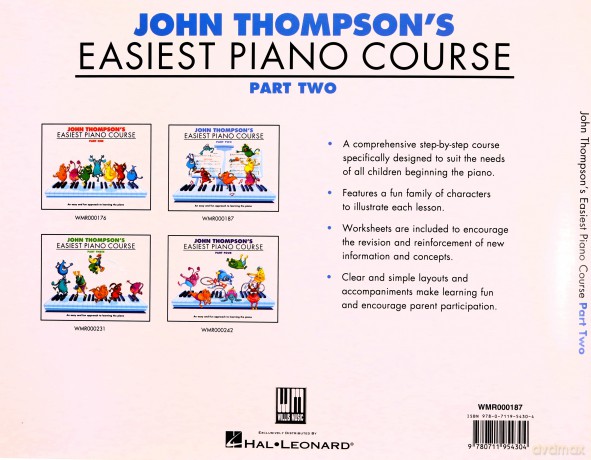 John Thompson's Easiest Piano Course: Part 2 - Revised Edition [KSIĄŻKA]