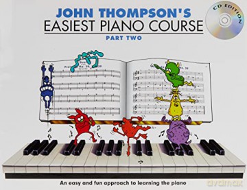 John Thompson's Easiest Piano Course: Pt. 2: Part Two (Book) - John Thompson [KSIĄŻKA]