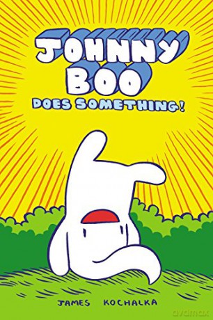 Johnny Boo Book 5: Johnny Boo Does Something! - James Kochalka [KOMIKS]