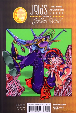 JoJo's Bizarre Adventure: Part 5--Golden Wind, Vol. 3: Volume 3 - Hirohiko Araki [KSIĄŻKA]
