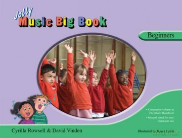 Jolly Music Big Book - Beginners: in Precursive Letters - David Vinden [KSIĄŻKA]