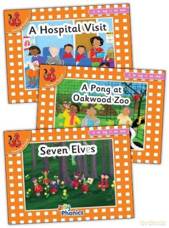 Jolly Phonics Orange Level Readers Set 5: in Precursive Letters (British English edition) - Louise Van-Pottelsberghe [KSIĄŻKA]