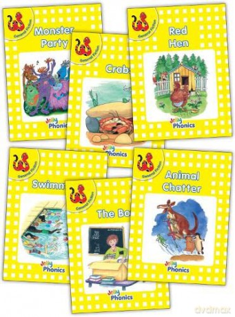 Jolly Readers Level 2 (yellow): General Fiction (Set of 6 titles) - Sara Wernham [KSIĄŻKA]
