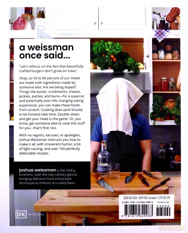 Joshua Weissman: An Unapologetic Cookbook. #1 NEW YORK TIMES BESTSELLER - Joshua Weissman [KSIĄŻKA]