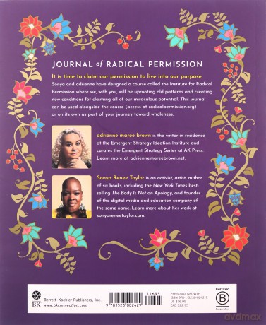 Journal of Radical Permission: A Daily Guide for Following Your Soul's Calling - Sonya Renee Taylor [KSIĄŻKA]