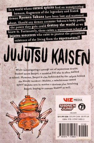 Jujutsu Kaisen Vol 04: Volume 4 - Gege Akutami [KSIĄŻKA]