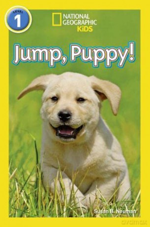 Jump, Pup!: Level 1 (National Geographic Readers) - National Geographic Kids [KSIĄŻKA]