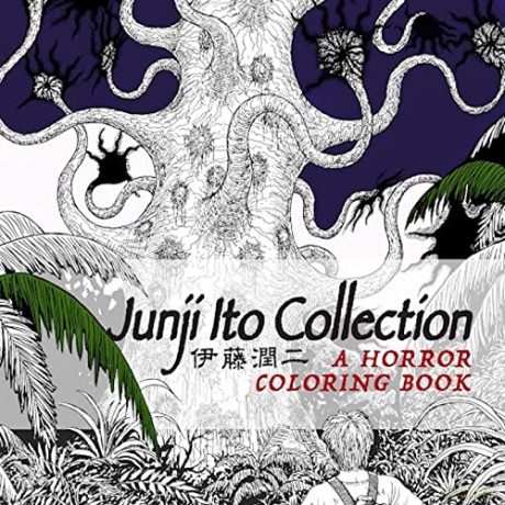 Junji Ito Collection Coloring Book - Junji Ito [KSIĄŻKA]