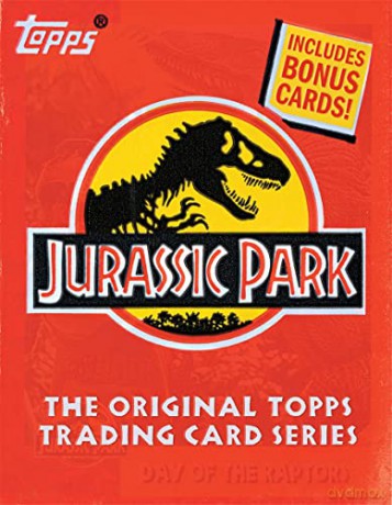 Jurassic Park: The Original Topps Trading Card Series - The Topps Company [KOMIKS]