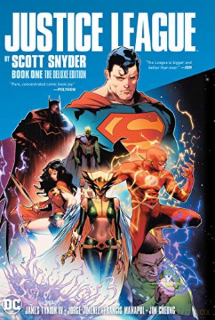 Justice League by Scott Snyder Book One Deluxe Edition - Scott Snyder [KOMIKS]
