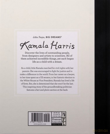 Kamala Harris (68) (Little People, BIG DREAMS) - Maria Isabel Sanchez Vegara [KSIĄŻKA]