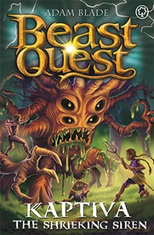 Kaptiva the Shrieking Siren: Series 28 Book 3 (Beast Quest) - Adam Blade [KSIĄŻKA]