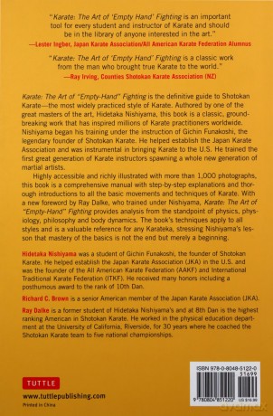 Karate: The Art of Empty Hand Fighting: The Groundbreaking Work on Karate - Hidetaka Nishiyama [KSIĄŻKA]