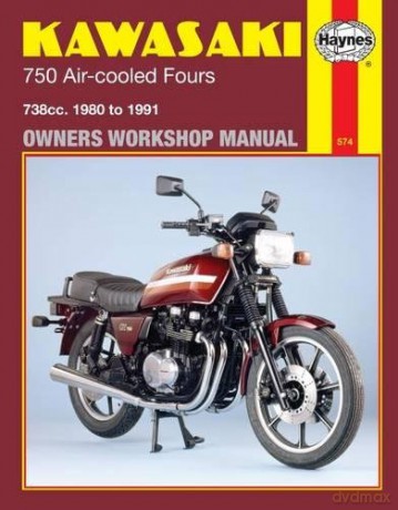 Kawasaki 750 Air-cooled Fours 1980-1991 - Anon [KSIĄŻKA]
