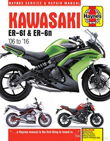 Kawasaki ER-6F (EX650) and ER-6N (ER650) Service and Repair Manual 2006-2016 (Haynes Service and Repair Manual) - Phil Mather [KSIĄŻKA]