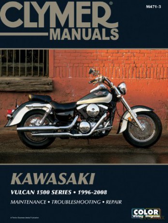 Kawasaki Vulcan 1500 Series 1996-2008 (Clymer Motorcycle Repair) - Mike Morlan [KSIĄŻKA]