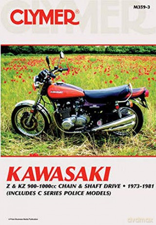 Kawasaki Z900/1000 73-81 (Clymer Motorcycle Repair) - Haynes [KSIĄŻKA]