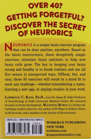 Keep Your Brain Alive: 83 Neurobic Exercises to Help Prevent Memory Loss and Increase Mental Fitness - Manning Rubin [KSIĄŻKA]