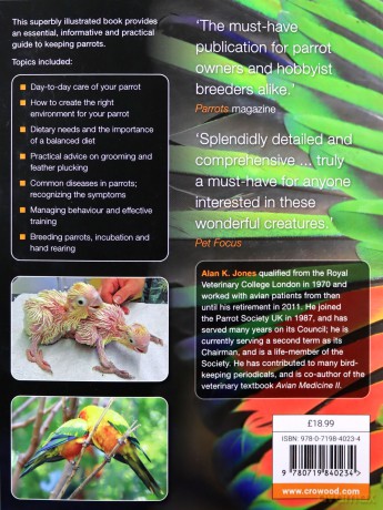 Keeping Parrots: Understanding Their Care and Breeding - Alan Jones [KSIĄŻKA]