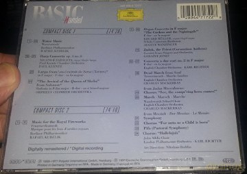 Basic Kubelik   +: Handel:Water Music,Concerto For Harp + [2CD]