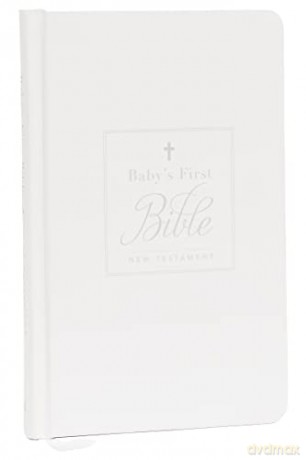 KJV, Baby's First New Testament, Hardcover, White, Red Letter, Comfort Print: Holy Bible, King James Version - Tommy Nelson Bibles [KSIĄŻKA]